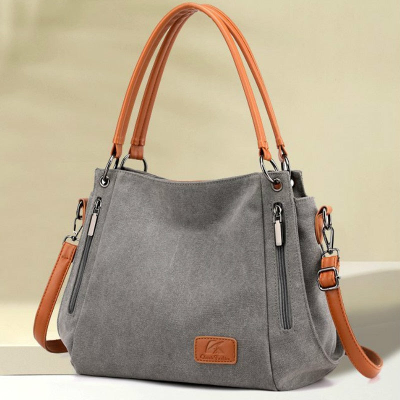 Women Bags Fashion Designer Shoulder Bag Crossbody for Women 2021 Female Messenger Bag Women's Purse Lady Canvas Cloth Handbag - Kokadoshop